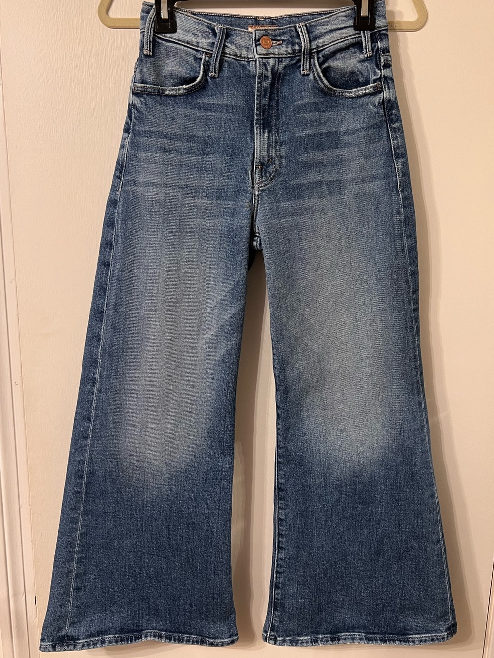 MOTHER THE HUSTLER HIGH RISE WIDE LEG JEANS ✨